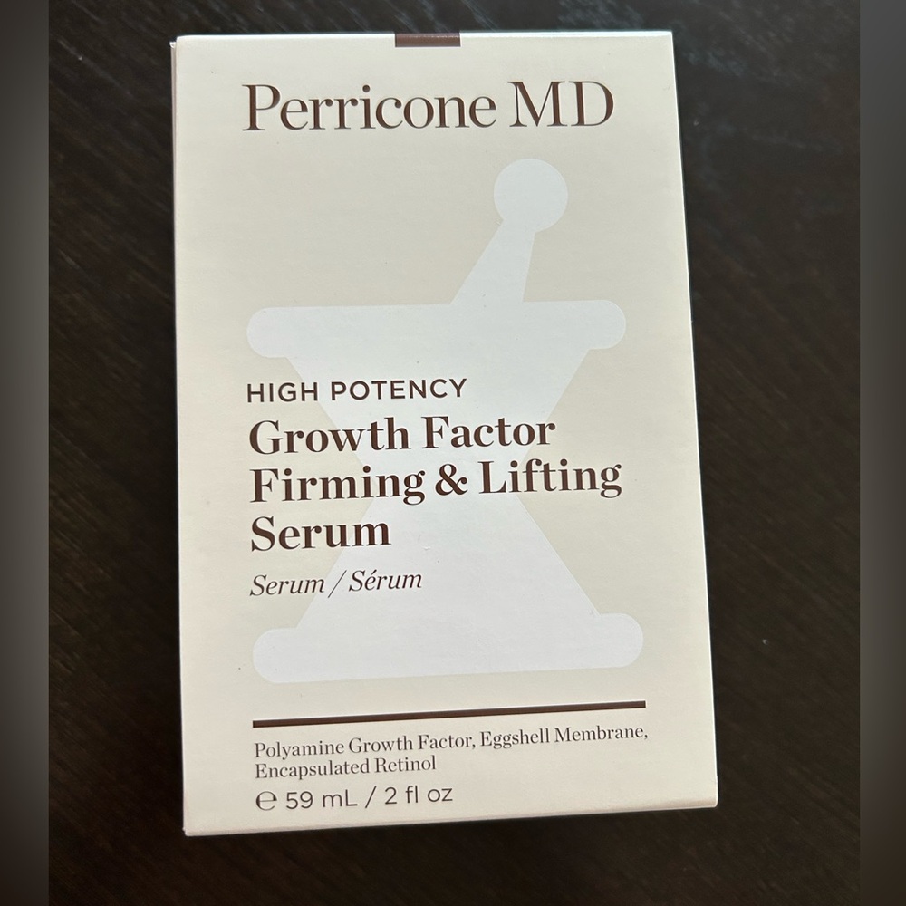 BNIB Perricone MD growth factor firming and lifting serum